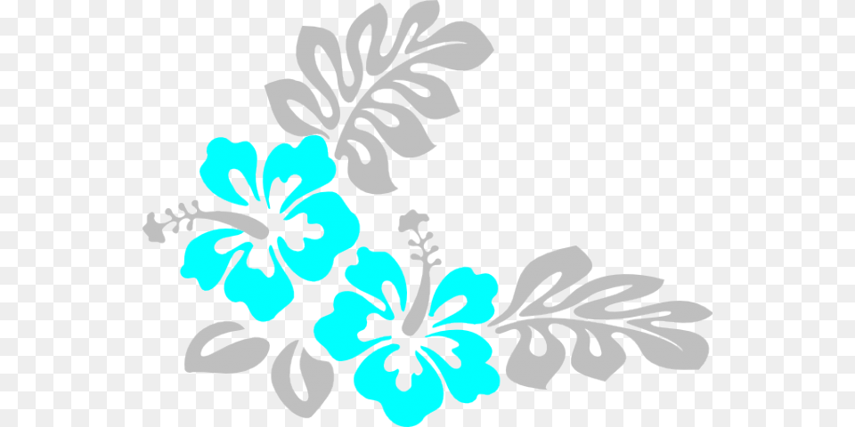 Hibiscus Clipart Corner Clip Art Stock Illustrations Hawaiian Flower Vector Black And White, Plant, Floral Design, Graphics, Pattern Free Png