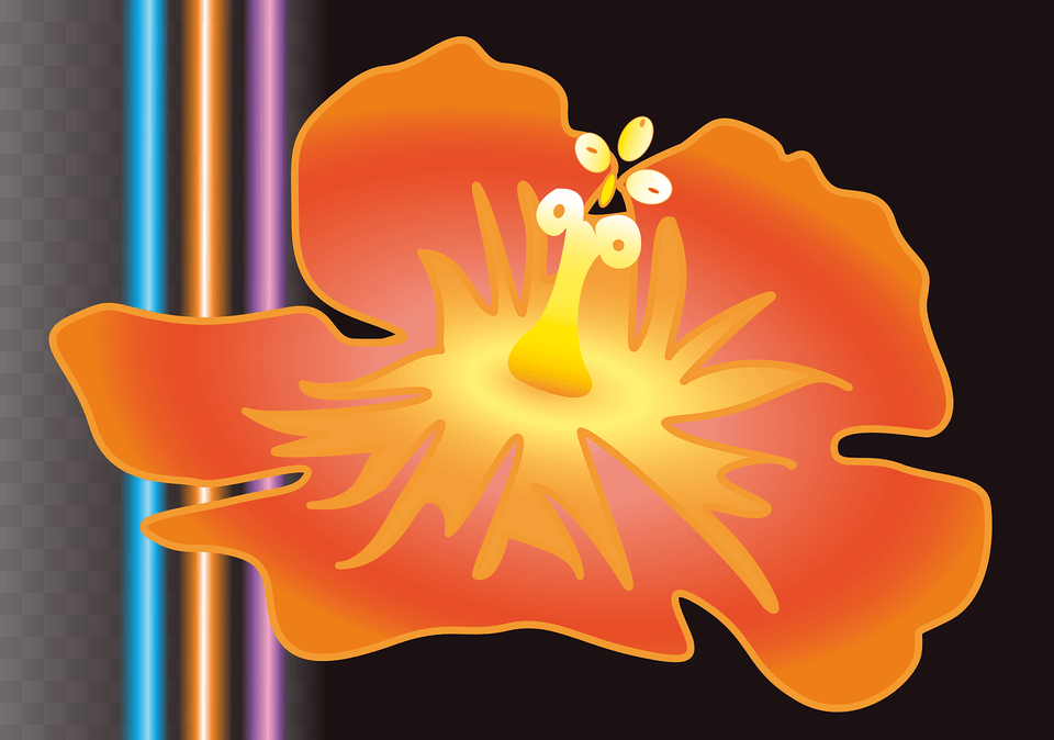 Hibiscus Flower Blossom Yellow, Anther, Plant, Petal Free Png