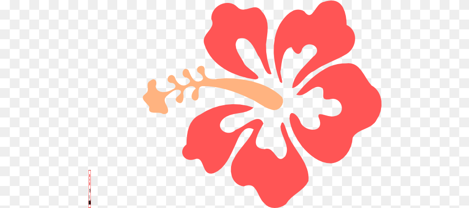 Hibiscus Flower Clipart Hawaiian Flower Clipart, Plant, Person Png Image