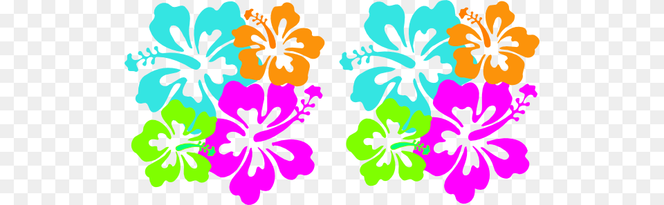 Hibiscus Neon Clip Art, Flower, Plant Free Png