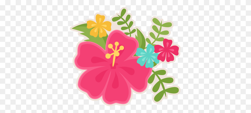 Hibiscus Scrapbook Cute Clipart For Silhouette, Flower, Plant, Dynamite, Weapon Png