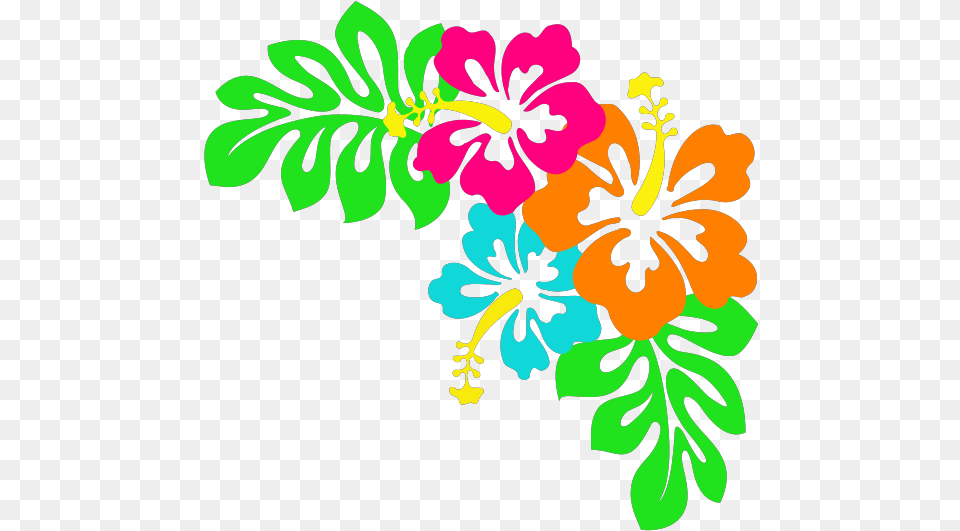 Hibiscus Svg Clip Art For Web Download Clip Art Hawaiian Flowers Clip Art, Flower, Plant, Pattern, Floral Design Free Transparent Png
