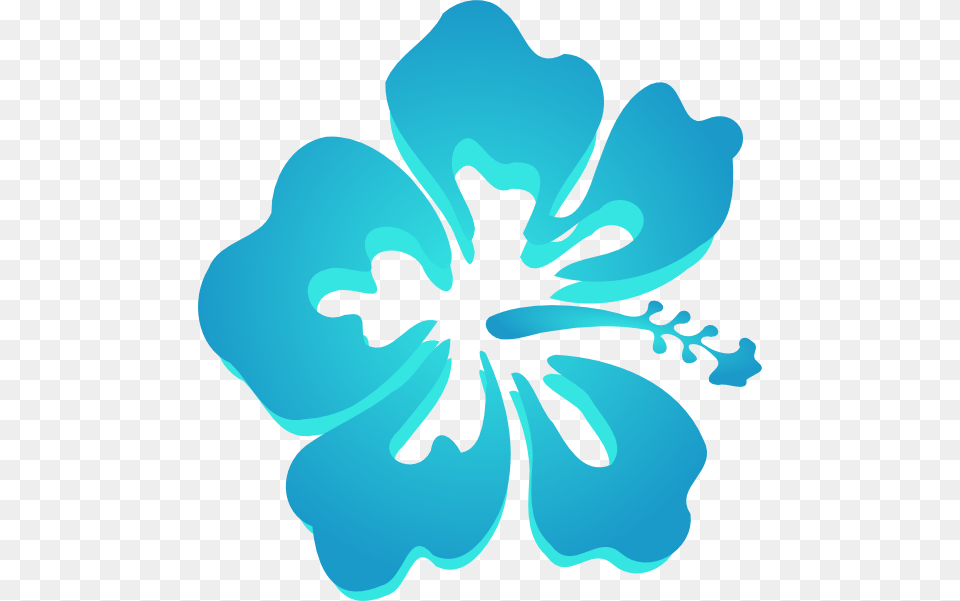 Hibiscus Svg Clip Arts Hawaain Cartoom, Plant, Flower, Outdoors, Anther Png Image