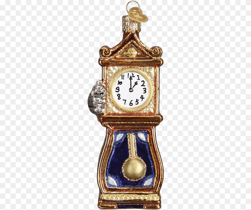 Hickory Dickory Dock Glass Christmas Ornament Owc Old Hickory Dickory Dock, Architecture, Building, Clock Tower, Tower Png Image