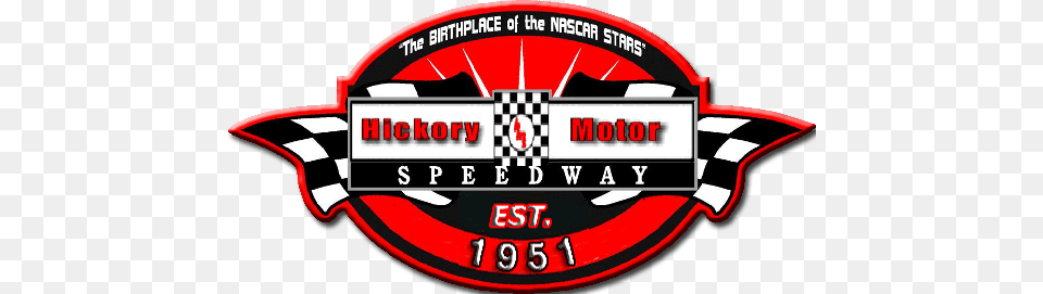 Hickory Motor Speedway Logo, Emblem, Symbol Free Png