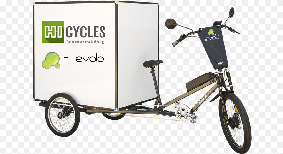 Hicycles Evolo Triciclo Carga En Julio Triciclo Electrico De Carga, Machine, Transportation, Vehicle, Wheel Free Transparent Png