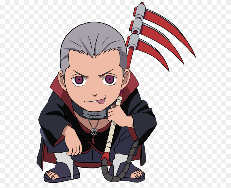 Hidan Chibi Baby, Person, Book, Comics Free Transparent Png