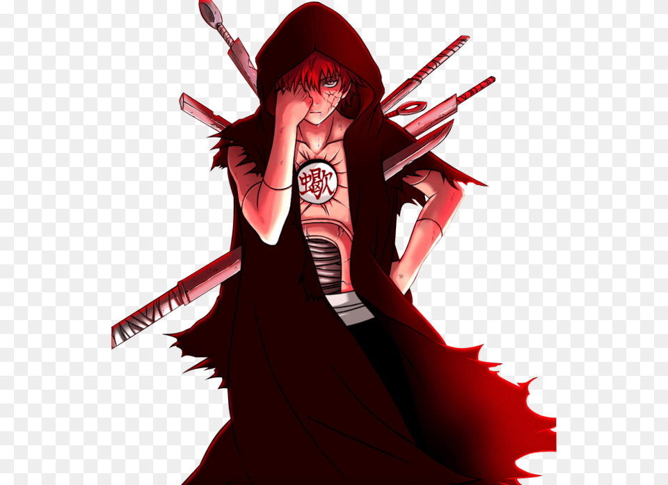 Hidan Naruto He39s Immortal Got This Special Jutsu Sasori Akatsuki, Book, Comics, Publication, Adult Free Png