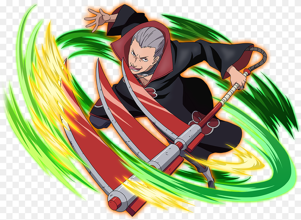 Hidan Naruto Ultimate Ninja Blazing Hidan, Graphics, Art, Person, Adult Free Png Download