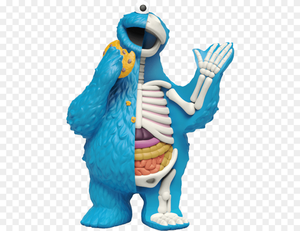 Hidden Dissectables Sesame Street Blind Box Series Mighty Jaxx Cookie Monster, Toy Free Transparent Png