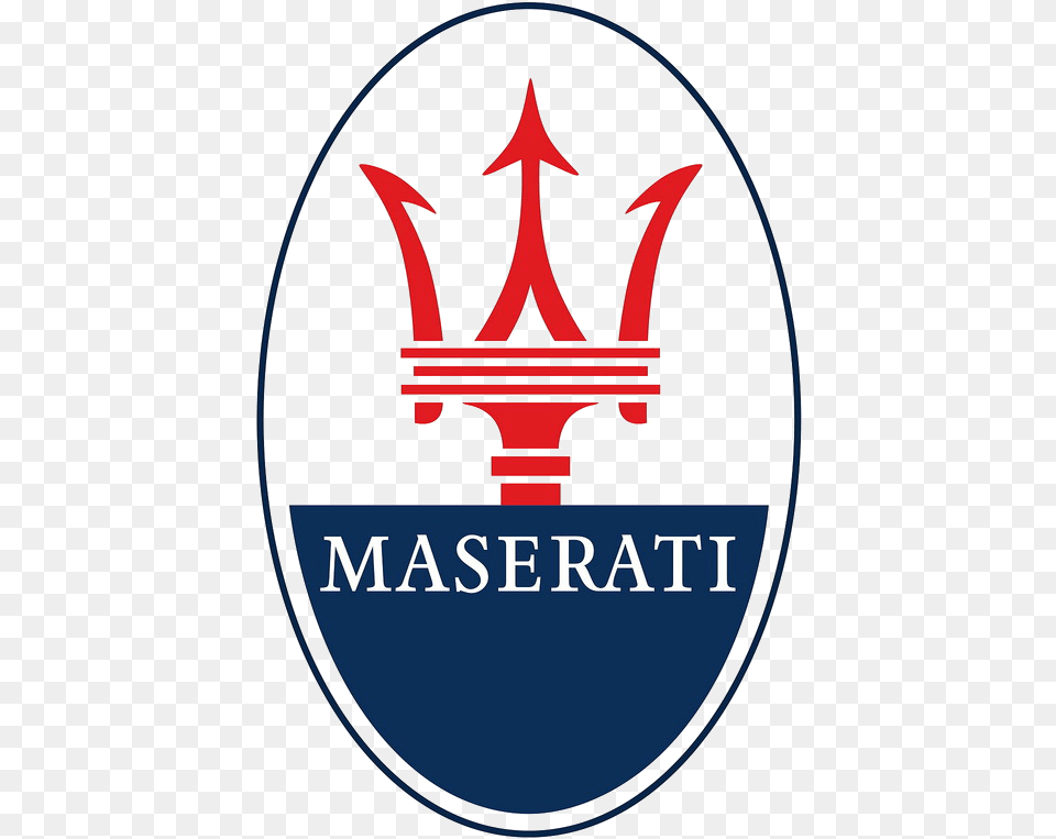 Hidden Meanings Behind Automotive Brand Maserati Logo, Weapon, Trident, Accessories, Jewelry Free Png