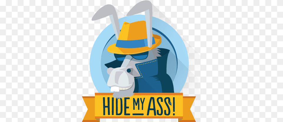 Hide My Ass Logo, Advertisement, Hat, Clothing, Poster Free Png Download