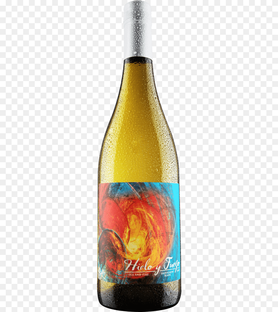 Hielo Y Fuego Sauvignon Blanc Beer Bottle, Alcohol, Beverage, Liquor, Beer Bottle Free Transparent Png