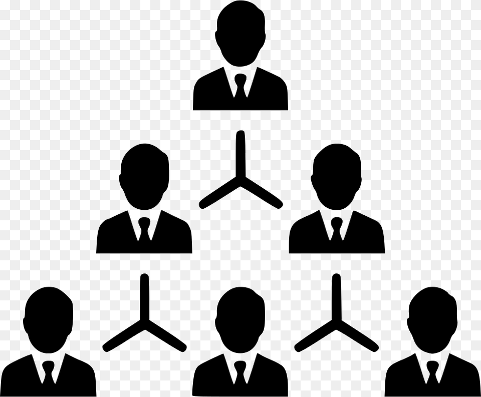 Hierarchy People Management Men Structure Organization Organisational Structure Icon, Person, Room, Seminar, Lecture Png Image