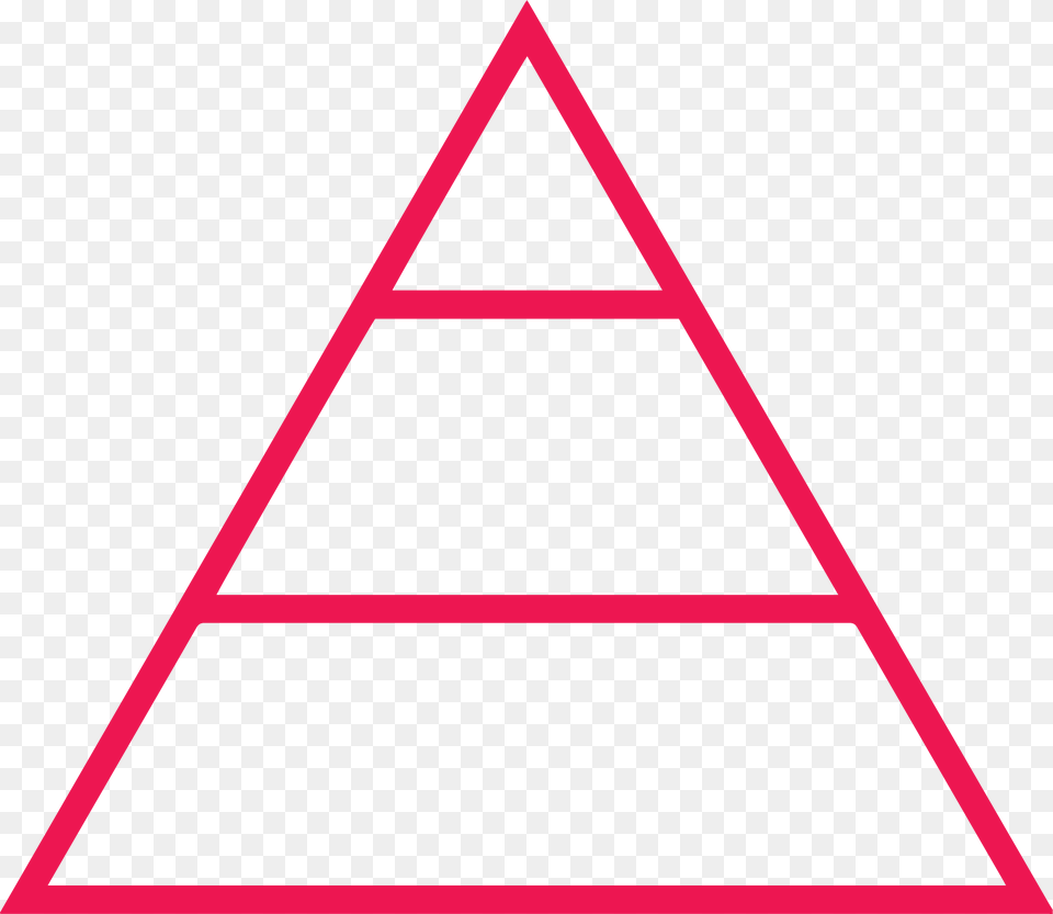 Hierarchy Pyramid, Triangle Png Image