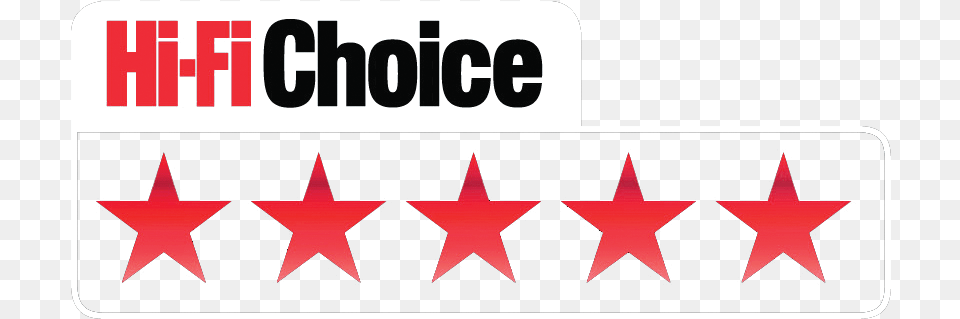 Hifi Choice 5stars Hi Fi Choice, Symbol, Star Symbol, Sticker, Logo Png