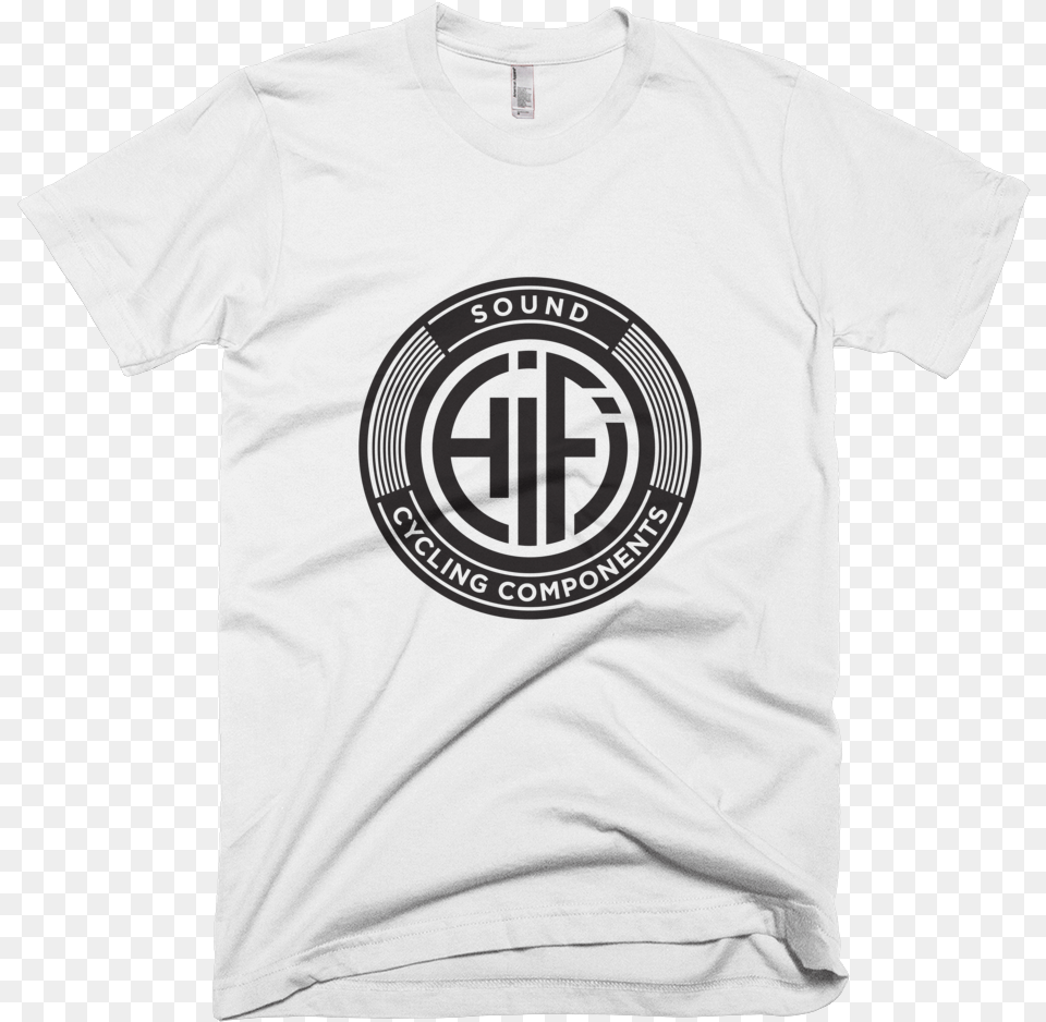 Hifi Seal Final Mockup Front Wrinkled White No Seatbelts We Die Like Real Men, Clothing, Shirt, T-shirt Png Image