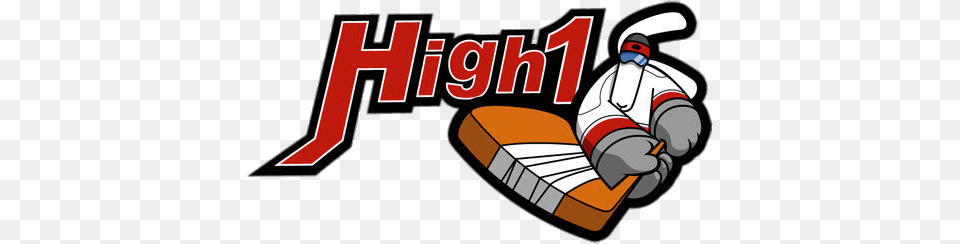 High 1 Ice Hockey Logo, People, Person, Dynamite, Weapon Png Image