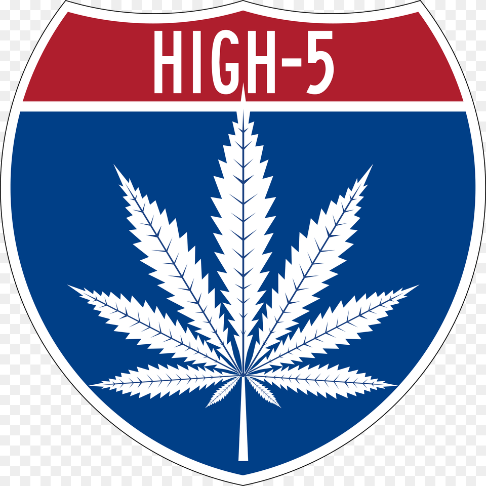 High 5 Cannabis, Leaf, Plant, Logo, Flag Free Transparent Png