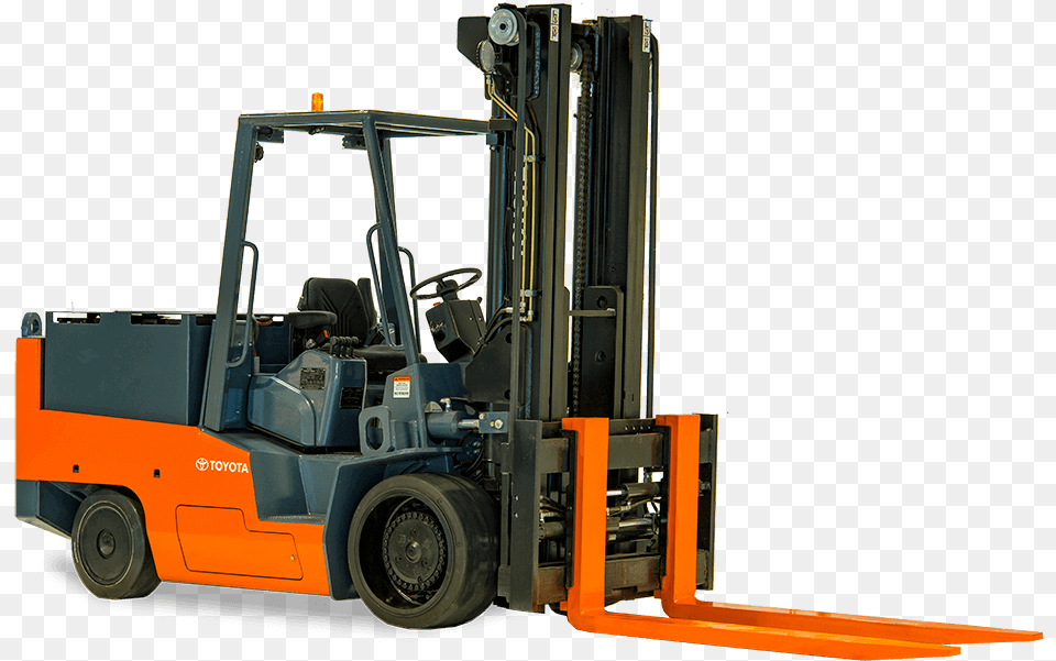 High Capacity Electric Cushion Forklift Electric Forklift, Machine, Wheel Free Png