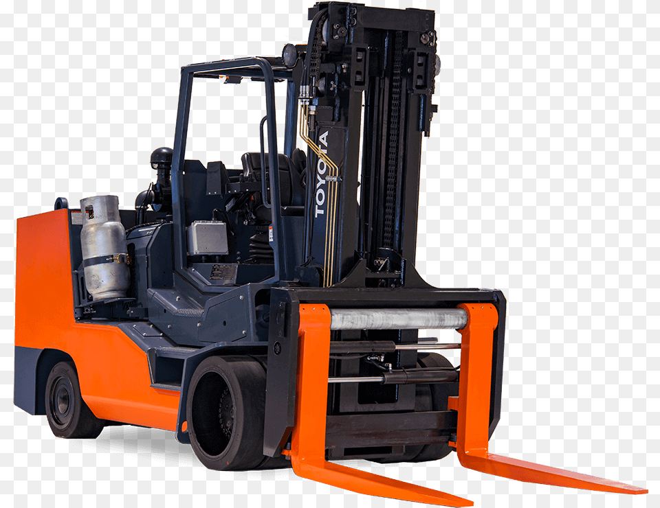 High Capacity Large Cushion Toyota High Capacity Cushion Forklift, Machine, Wheel Free Png Download