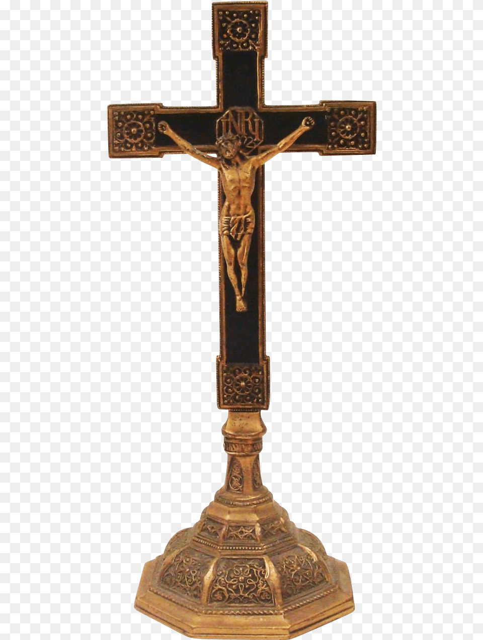 High Cross Altar Crucifix Catholic Churches Of Detroit Crucifijo De Pedestal, Symbol, Person Free Transparent Png
