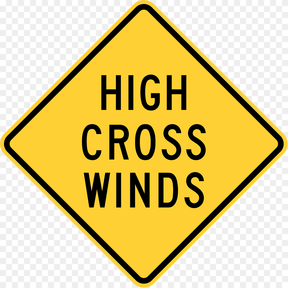 High Cross Winds Pennsylvania Clipart, Sign, Symbol, Road Sign Free Png