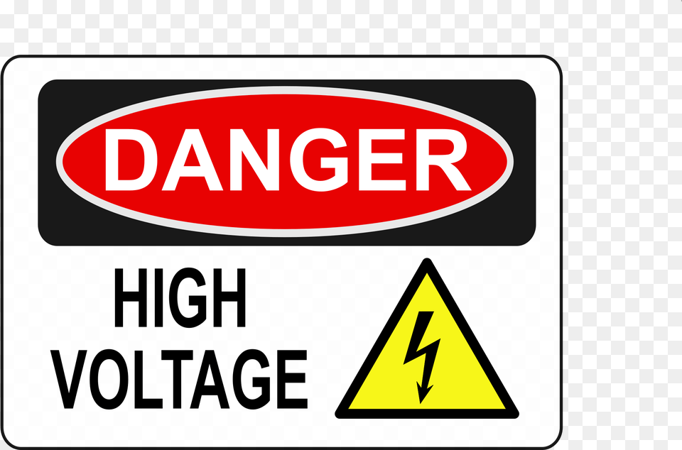 High Danger Voltage Download Hd Clipart, Sign, Symbol, Road Sign Png