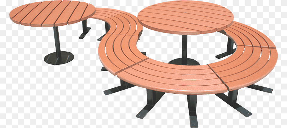 High Density Wood Substitute Site Furniture, Table, Bench, Dining Table, Building Png