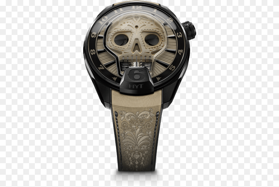 High End Skull Watch, Arm, Body Part, Person, Wristwatch Png