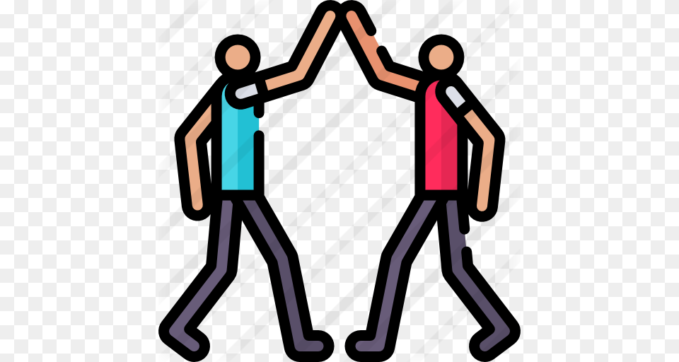 High Five, Person, Walking, People, Clothing Free Png