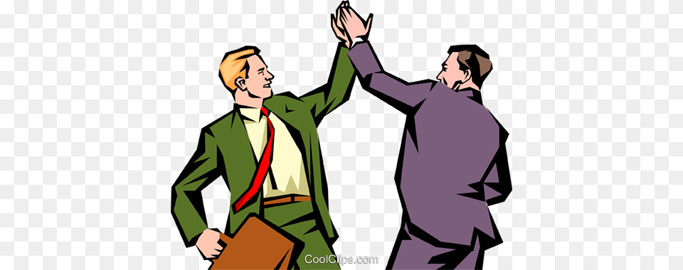 High Five Clip Art, Adult, Person, Man, Male Free Transparent Png