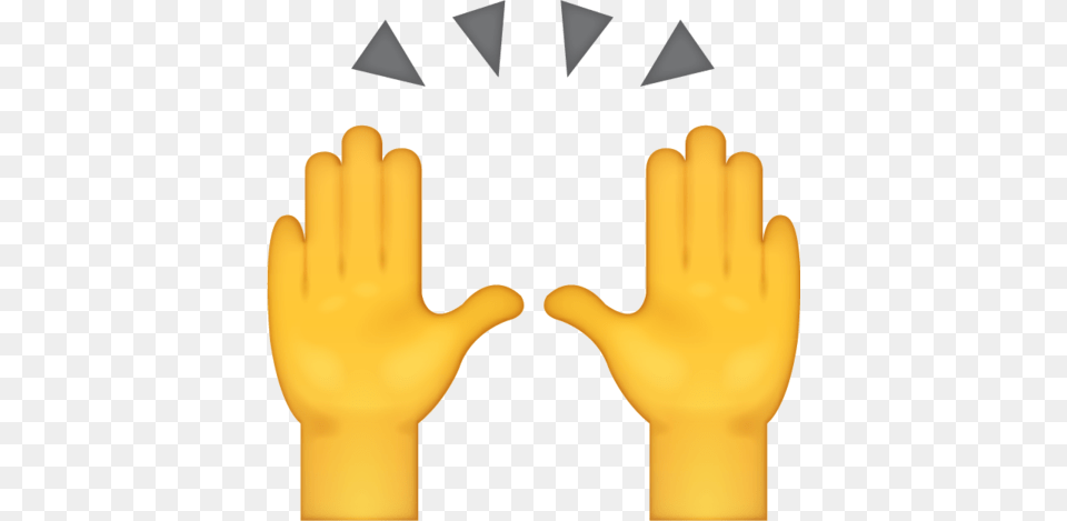 High Five Emoji, Clothing, Glove, Body Part, Hand Free Transparent Png