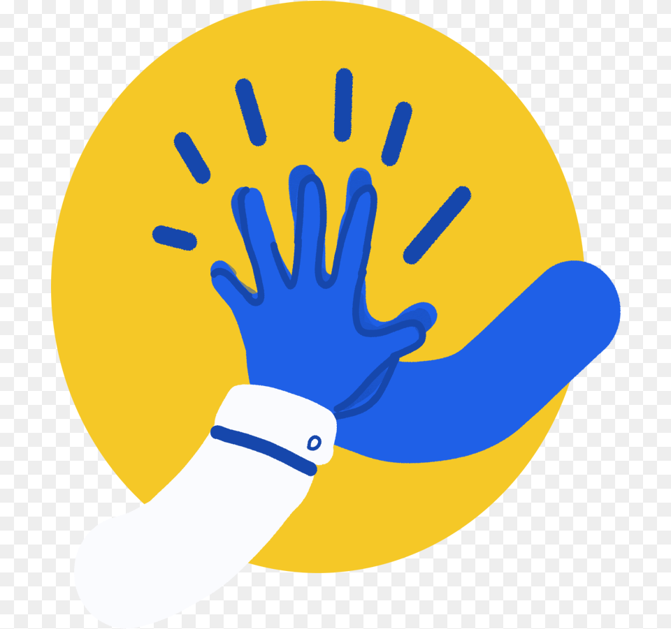 High Five Sign, Clothing, Glove, Body Part, Hand Png Image