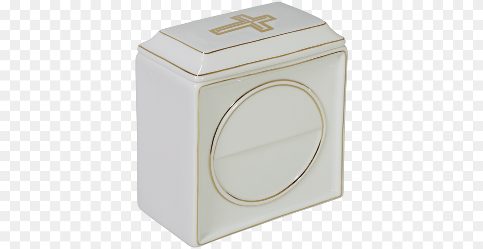 High Gloss Finish With Hand Painted Golden Accents Box, Jar, Art, Pottery, Porcelain Png Image