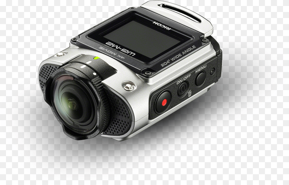 High Grade Heavy Pentax Ricoh Wg M2 Silver Video Camera, Electronics, Video Camera, Digital Camera Png