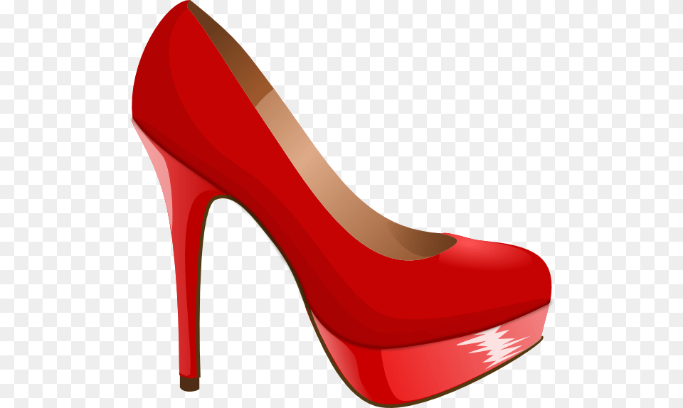 High Heel Red High Heel Clip Art, Clothing, Footwear, High Heel, Shoe Free Png Download