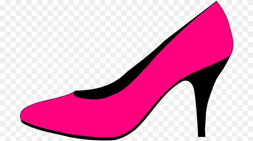 High Heel Stiletto Pink Fashion Shoe Style Pink High Heel Cartoon, Clothing, Footwear, High Heel, Animal Free Transparent Png
