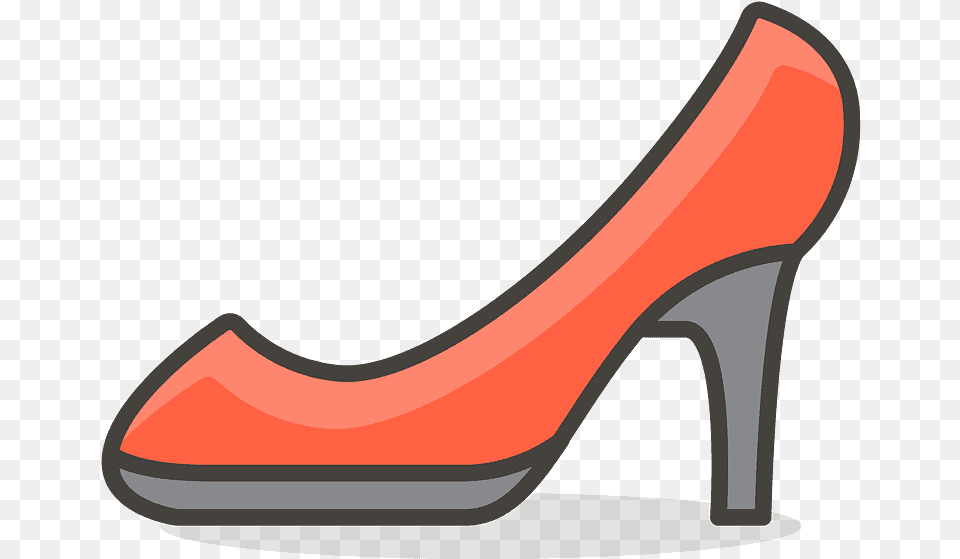 High Heeled Shoe Emoji Clipart Icon, Clothing, Footwear, High Heel, Smoke Pipe Png Image
