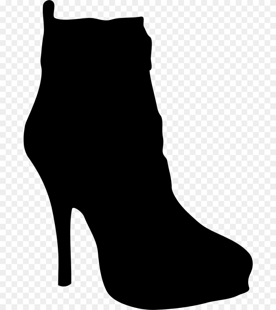 High Heeled Shoe Stiletto Heel Sneakers High Heel Boots Clipart, Gray Png Image