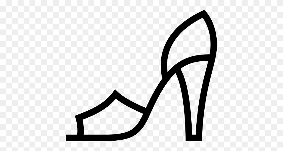 High Heels Icon With And Vector Format For Unlimited, Gray Free Png