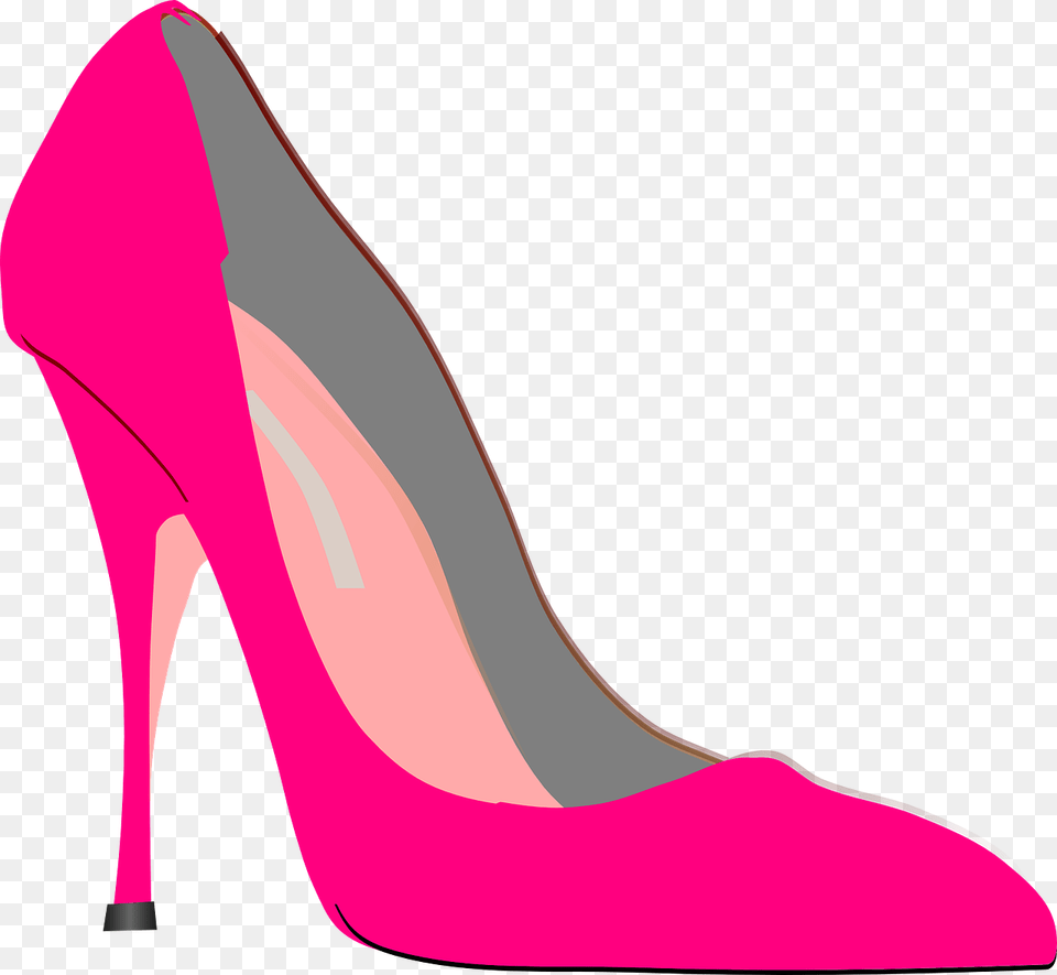 High Heels Stilettos Pink High Heel Clipart, Clothing, Footwear, High Heel, Shoe Png