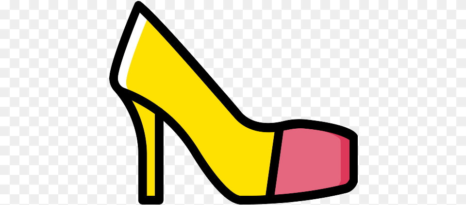 High Heels Vector Svg Icon Round Toe, Clothing, Footwear, High Heel, Shoe Free Png Download