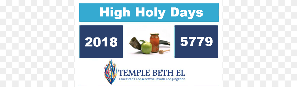 High Holy Days 2018 Slider Shofar Amp Honey Greeting Cards Pk Of, Food, Ketchup, Advertisement, Jar Free Png Download