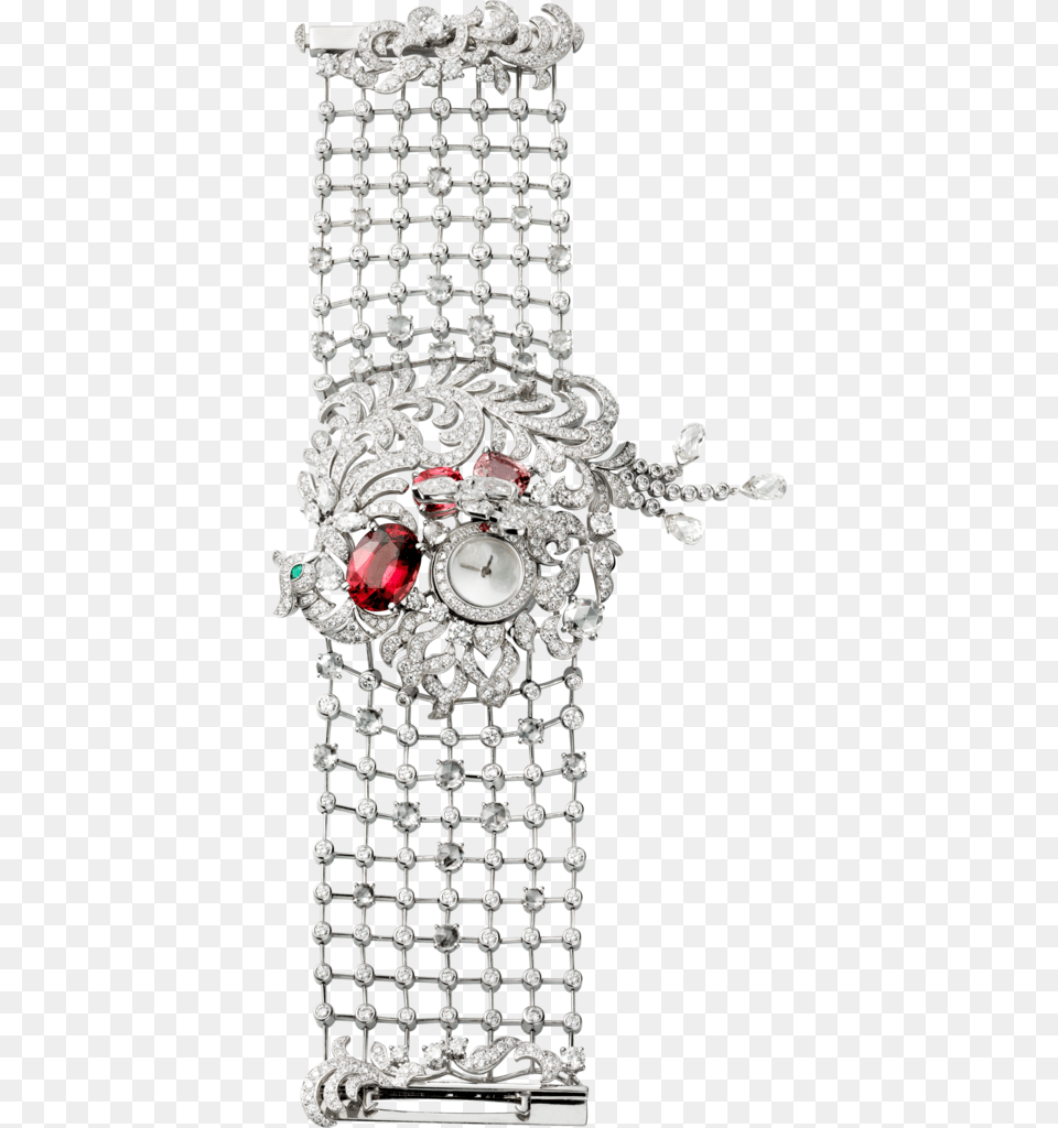 High Jewellery Watchsmall Model 18k White Gold Diamonds, Accessories, Jewelry, Diamond, Gemstone Free Transparent Png