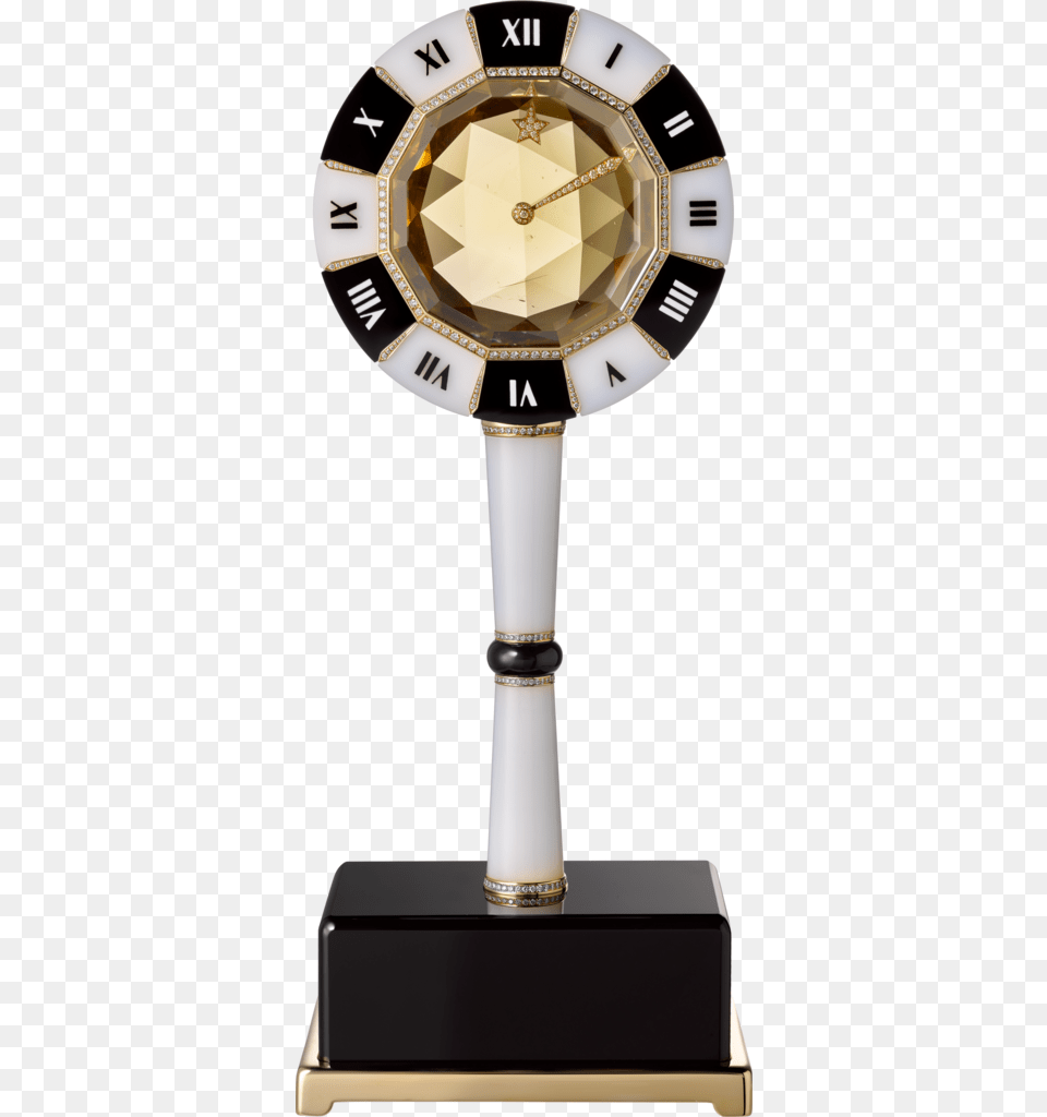 High Jewelry Mystery Clockmysterious Movement Yellow Jewellery, Trophy, Analog Clock, Clock Free Png