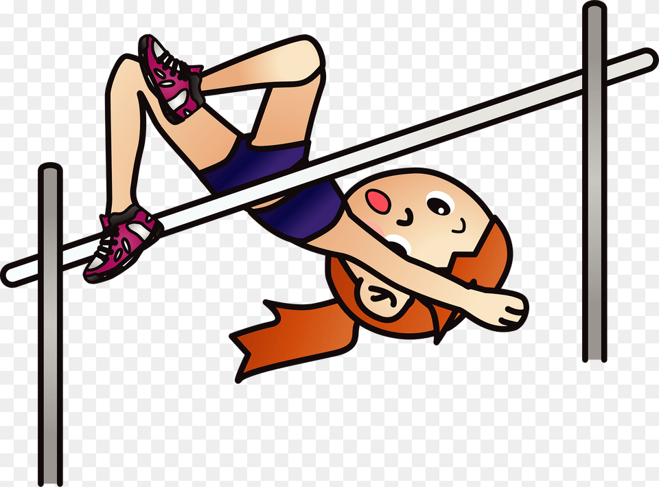 High Jump Clipart, Person, Sport, Track And Field, High Jump Png