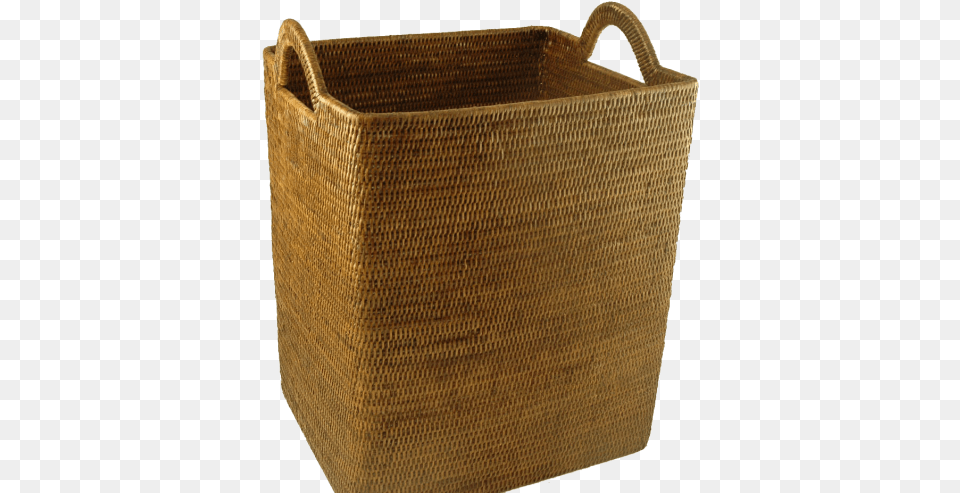 High Laundry Basket Solid, Woven, Crib, Furniture, Infant Bed Png Image