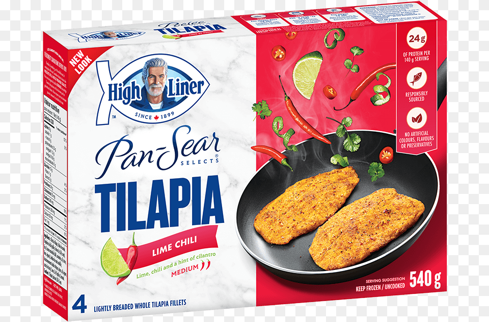 High Liner Pan Seared Haddock, Lunch, Meal, Food, Man Png