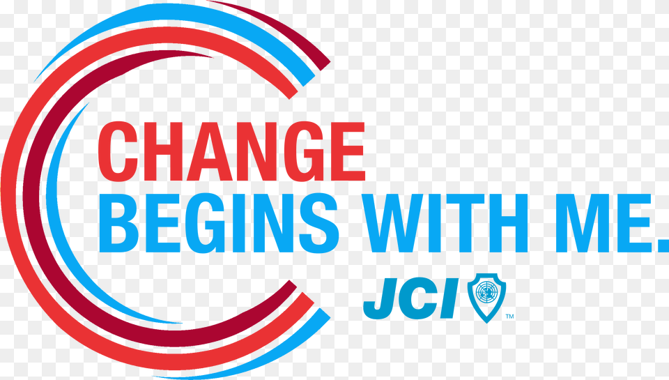 High Quality 2018 Jci Theme Logo Change Begins With Me Jci, Light Png
